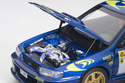 1/18 スバル インプレッサ WRC 1997 #4 モンテカルロラリー優勝