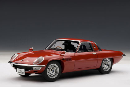 1/18 マツダ コスモ スポーツ (レッド) | 鉄道模型・プラモデル