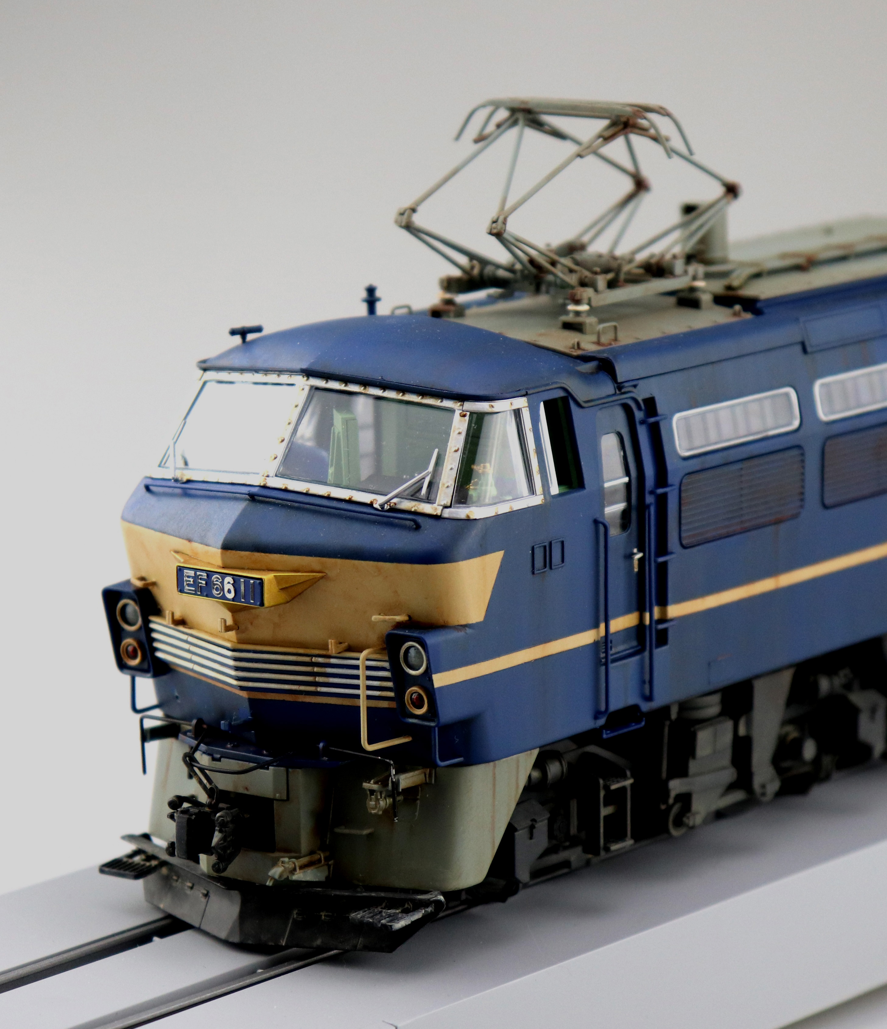 アオシマ 1/45 トレインミュージアムOJ No.5 電気機関車 EF66 前期型
