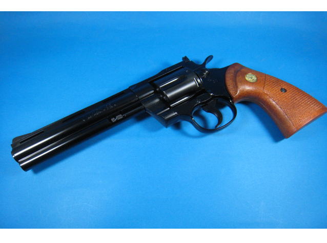 タナカ コルトパイソン357マグナム 6インチモデル スチールフィニッシ
