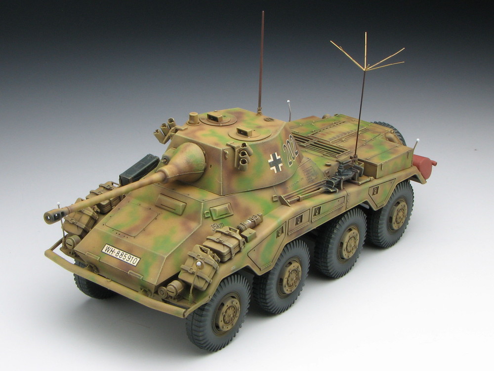 1/35 WW.II ドイツ軍 8輪重装甲偵察車 Sd.Kfz.234/2 プーマ プレミアム