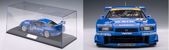 オートアート 80284 1/18 日産 スカイライン GT-R (R34) 2002 JGTC