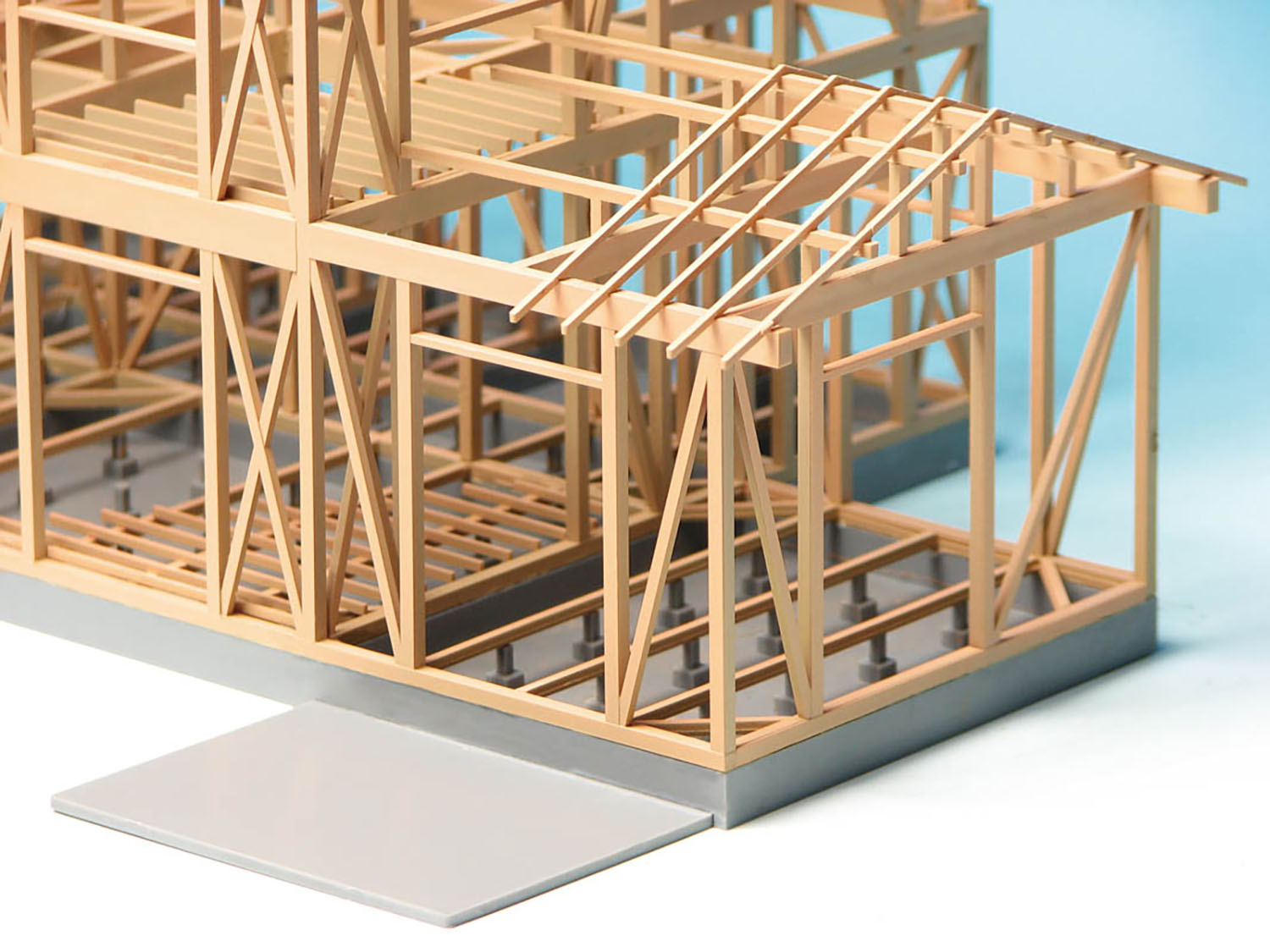 1/50 建築模型 木造軸組模型 リニューアル版 | 鉄道模型・プラモデル