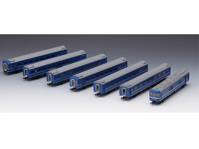 トミックス 92818 24系25形100番代特急寝台客車7両セット（銀