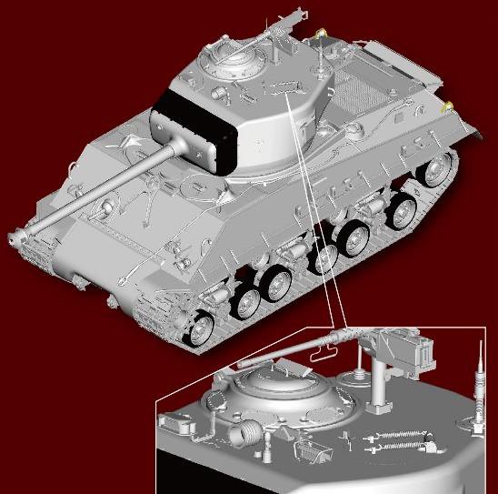 1/16 WW.Ⅱ M4A3E8 シャーマン 
