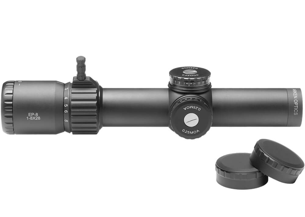 Arken EP-8 1-8x25 DBC KLBOX Rifle Scope - Huma-Air