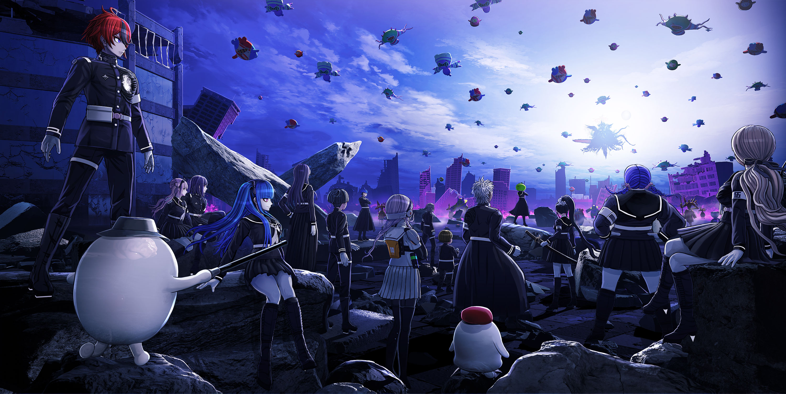 HUNDRED LINE -最終防衛学園-』好評発売中