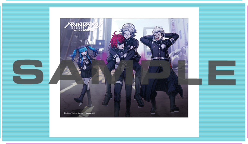 ハンドレッドライン ワンダーグー 特典 クリアファイル Nintendo