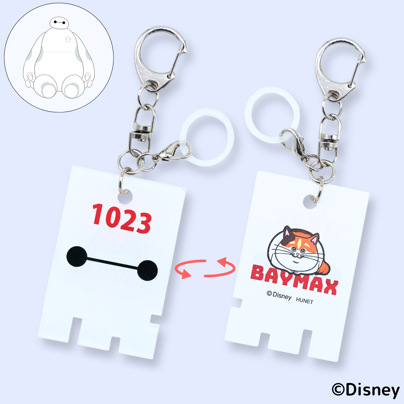 アクリルキーホルダー（ベイマックス/オラフ）ディズニー - ME TIME