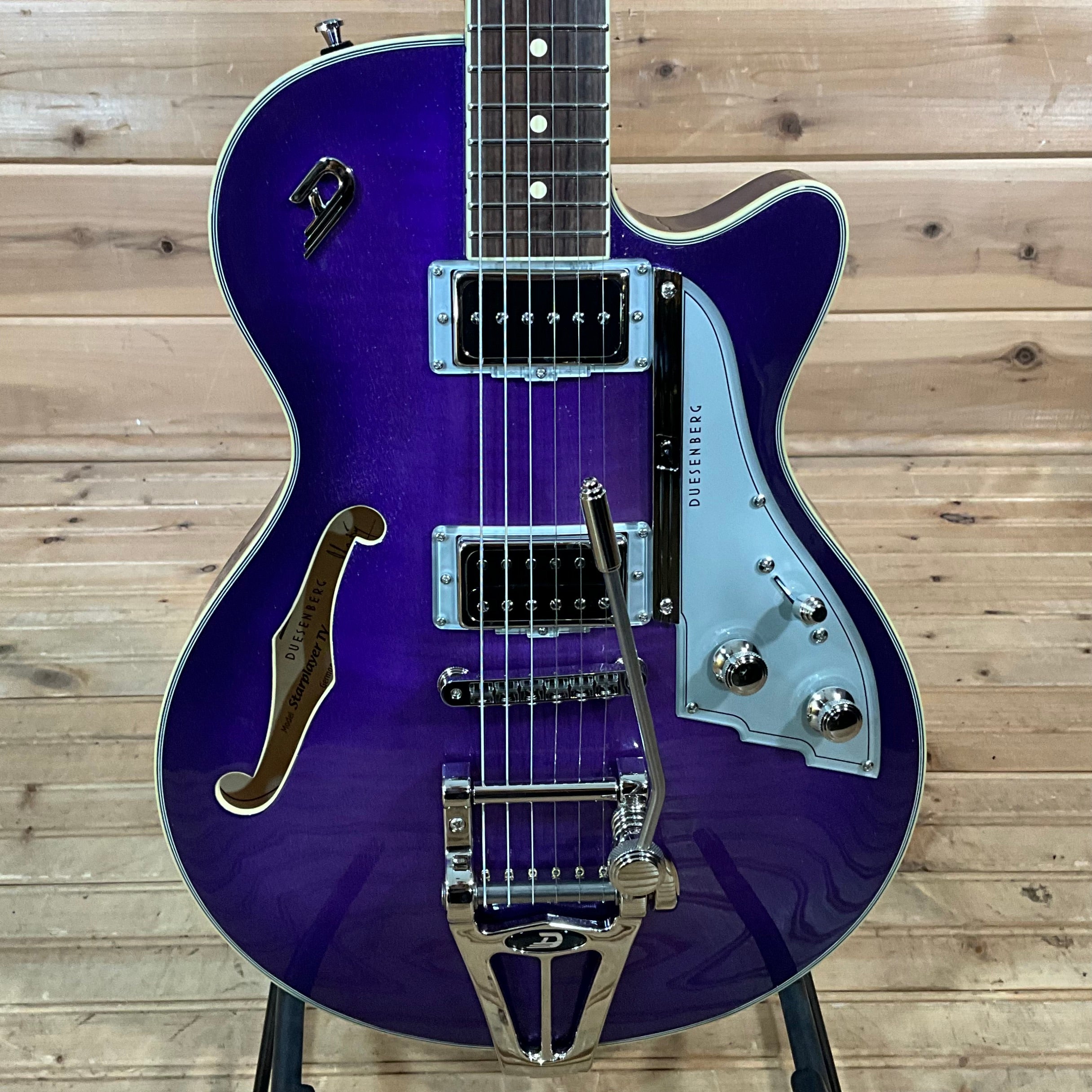 Duesenberg Starplayer TV Semi-Hollow Electric Guitar - Galaxy