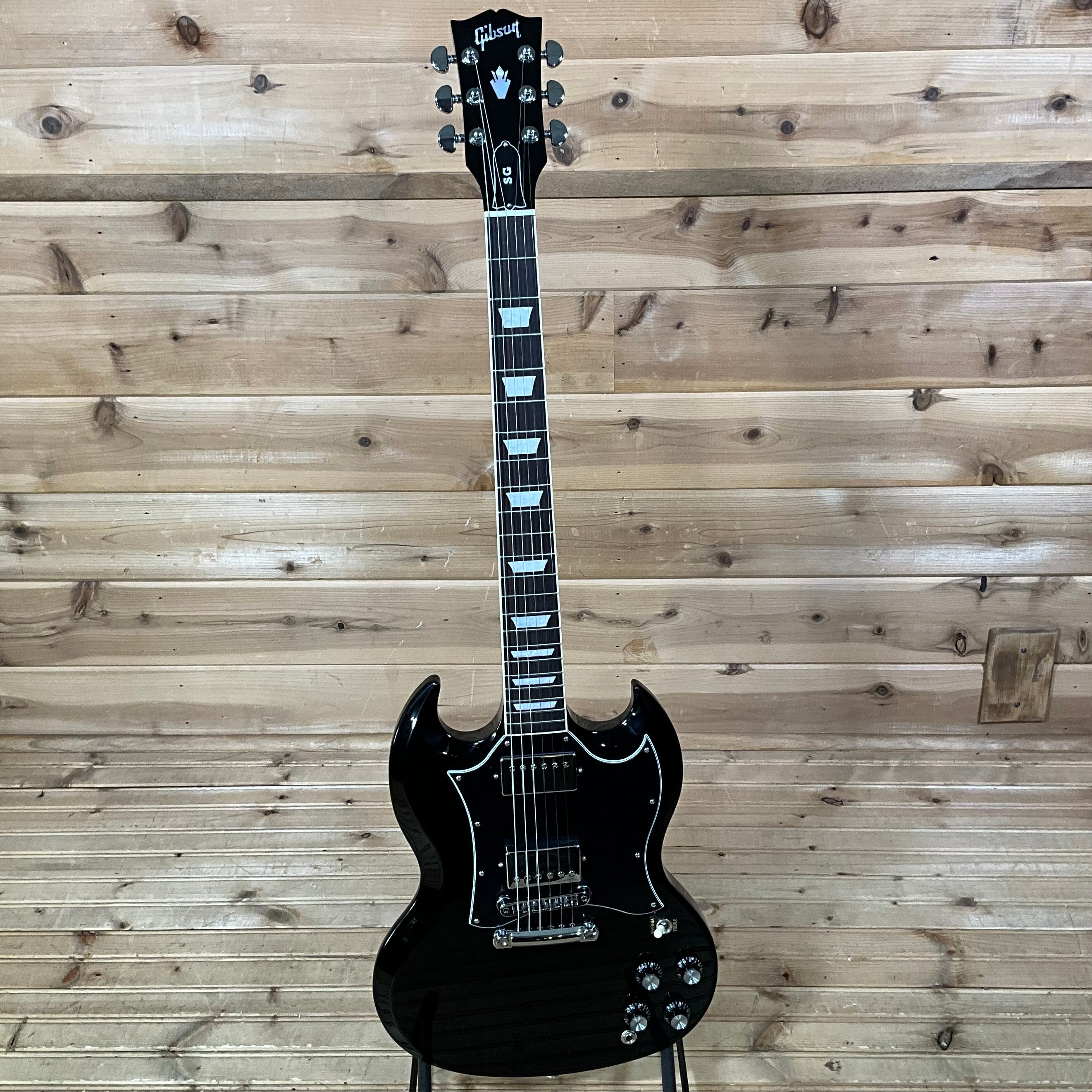 Gibson SG Standard Electric Guitar - Ebony - Huber Breese Music