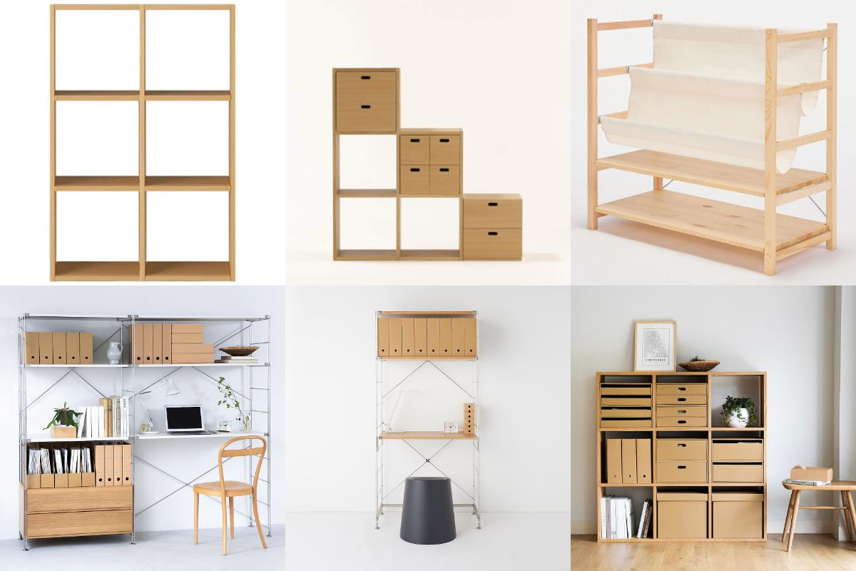無印良品】のラックはサイズ・素材… 組合せ無限大！カスタマイズ