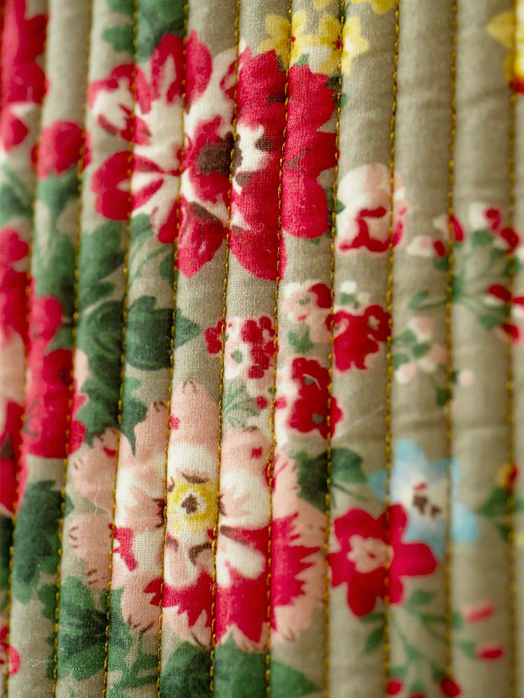 Antique Flower Indian Quilt Series