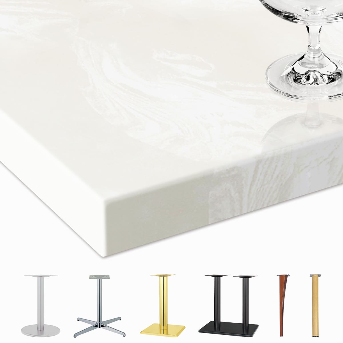 人工大理石天板（鏡面マーブル柄）ニューオニックス OW-181