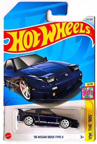 96 Nissan 180sx Type X Sth Super Treasure Hunt Hot Wheels Azul