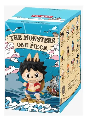 Labu Figura Labubu One Piece Pop Mart The Monsters Qr Toei