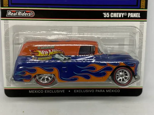 Hot Wheels 55 Chevy Panel Mexico Convention 2013 Lacrada Laranja
