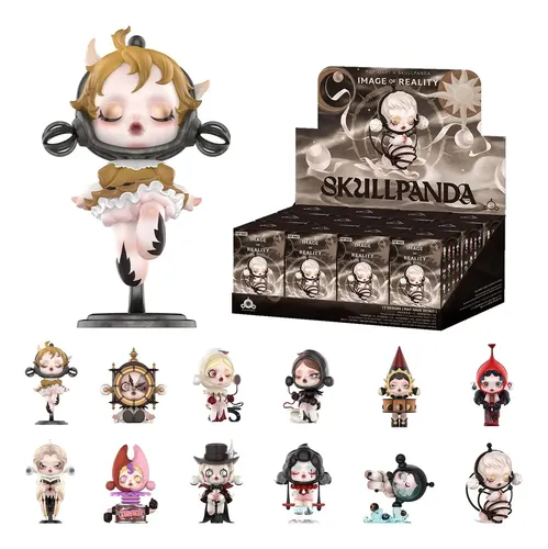 Figure Set Pop Mart Skullpanda Image Of Reality Series X12