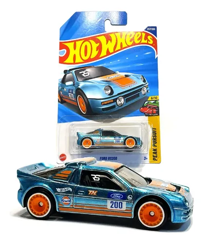 Hot Wheels Ford Rs200 Gulf Sth Super Treasure Hunt 2025 Azul