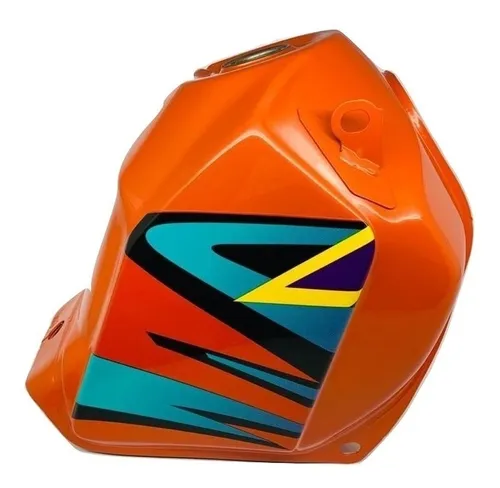 Tanque Honda Nx 200 1998 Laranja Metálico 17550-kbz-950za