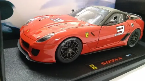 1/18 Hotwheels Ferrari 599 Gto Xx Elite Vermelho | MercadoLivre