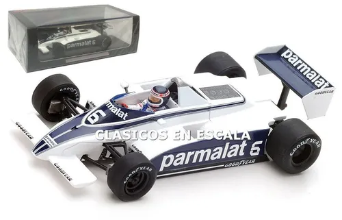 Brabham Bt49 #6 1980 Ricardo Zunino Argentina- F1 Spark 1/43