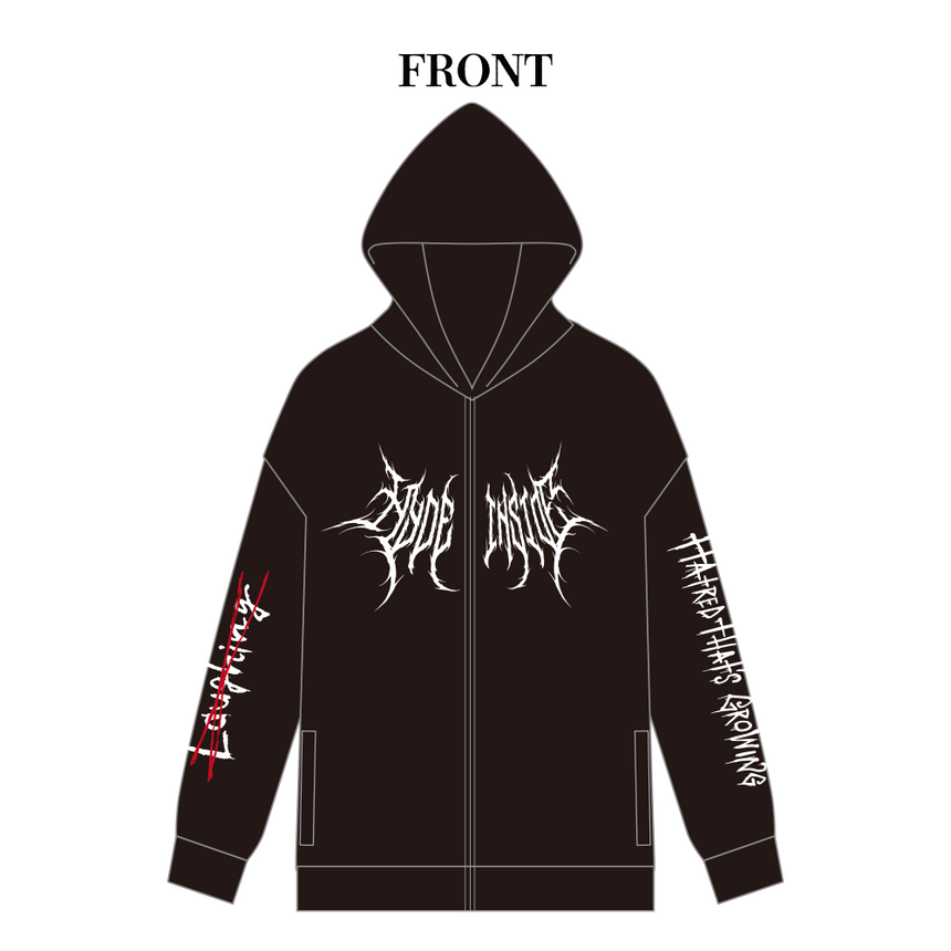 METAL HOODIE – HYDE ONLINE STORE