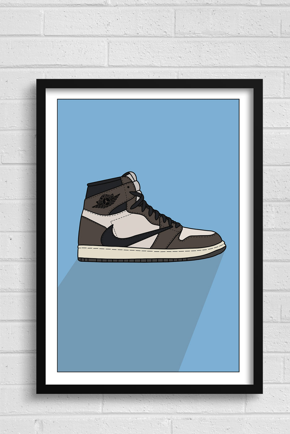 Jordan 1 Travis Scott Digital Poster Pack – Hype Current