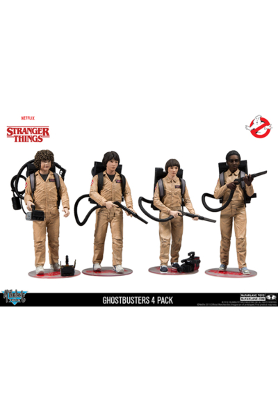 Mcfarlane Strangers Things Ghostbuster 4-Pack - HYPERTOYS
