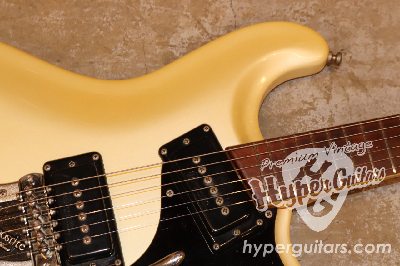Mosrite '65 The Ventures Model - Refinished Pearl White - Hyper