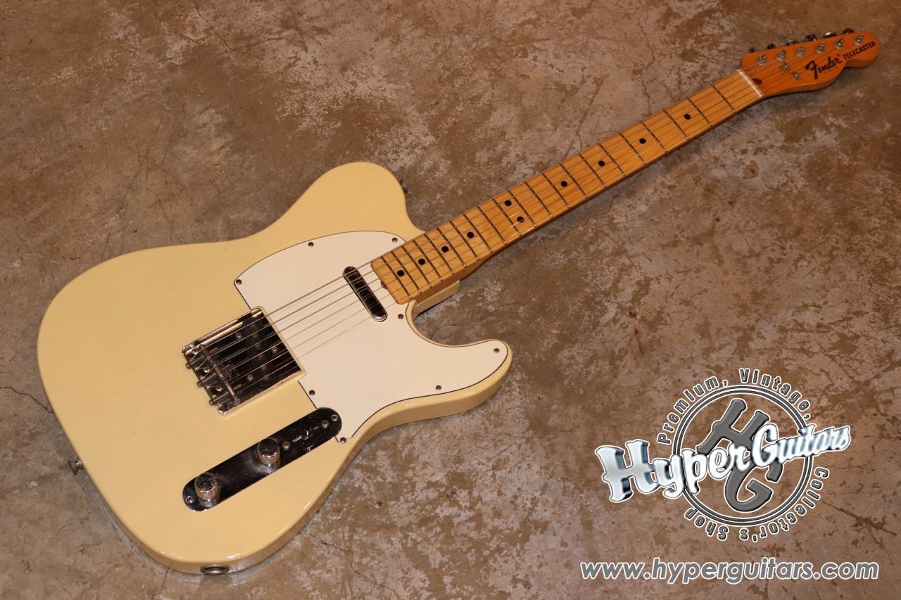 Fender '73 Telecaster - リフィニッシュ ブロンド / メイプル