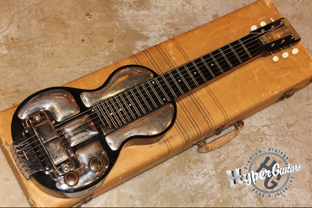 Rickenbacher 30's Bakelite Lap Steel Model B - ブラック / クローム