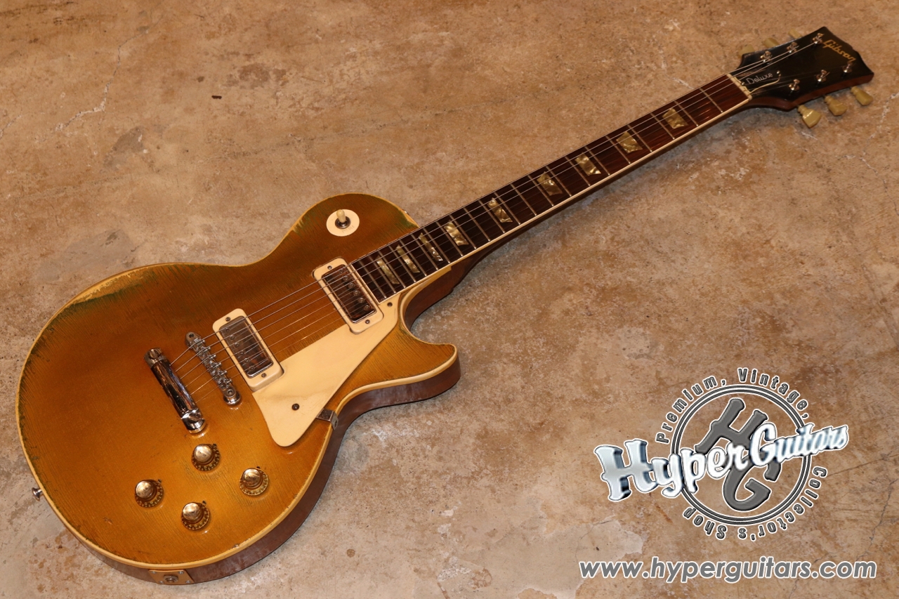 Gibson '70 Les Paul Deluxe - ゴールドトップ - ハイパーギターズ