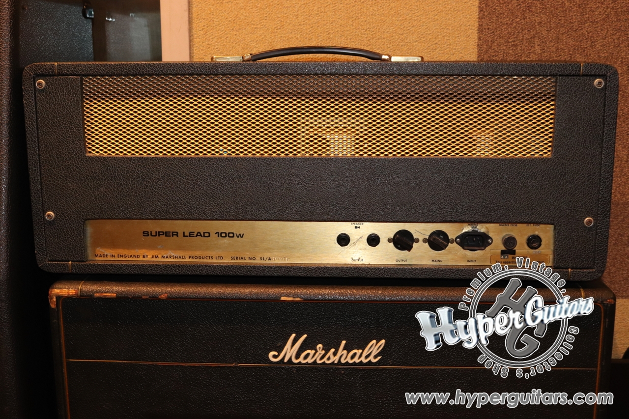 Marshall '74 #1959 Super Lead 100W Head - ブラック - ハイパー