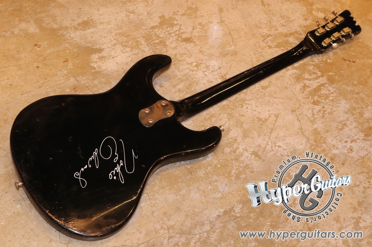 Mosrite '66 The Ventures Model - ブラック - ハイパーギターズ Hyper