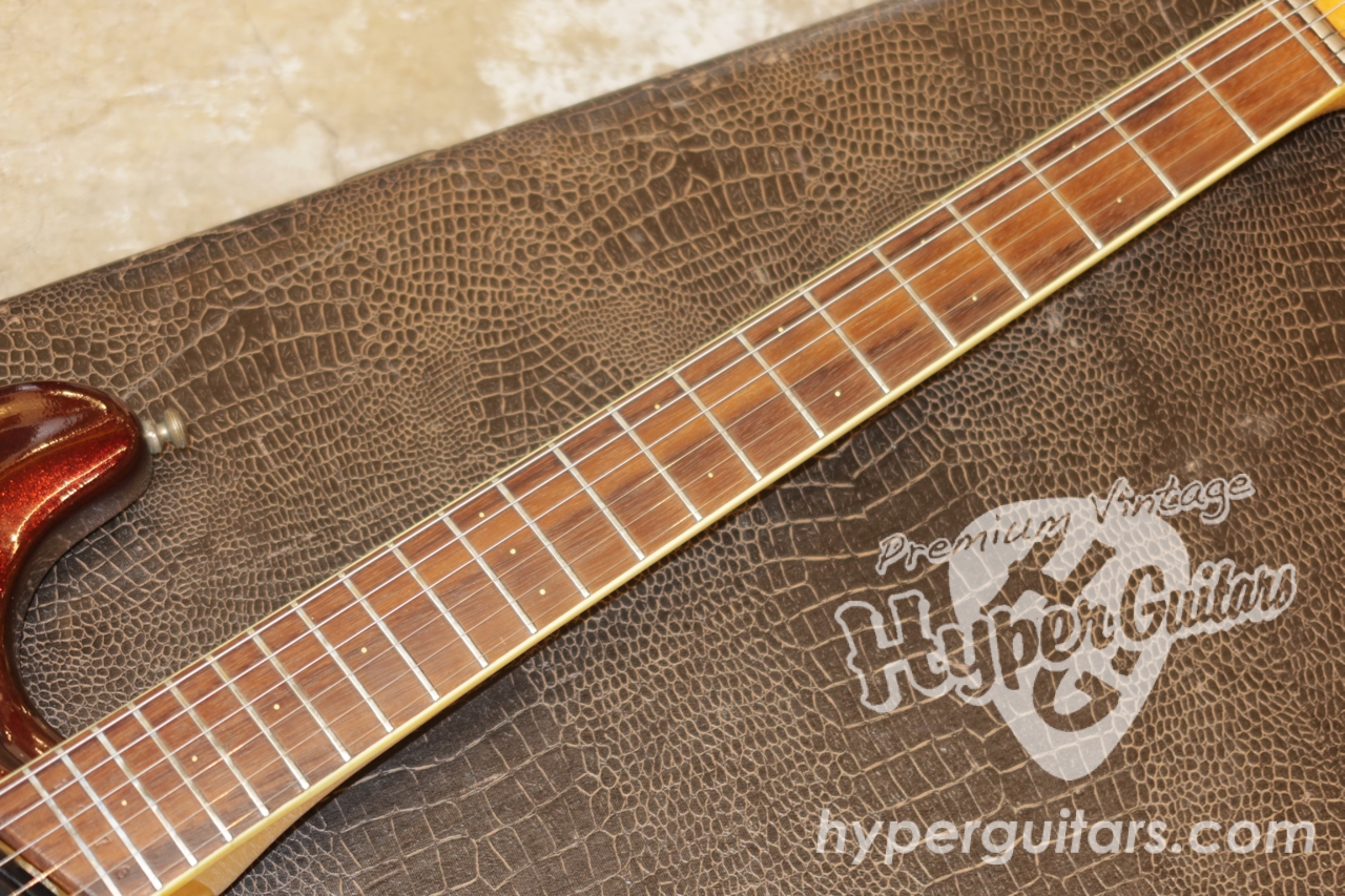 Mosrite '65 The Ventures Model - レッド / ゴールド スパークル