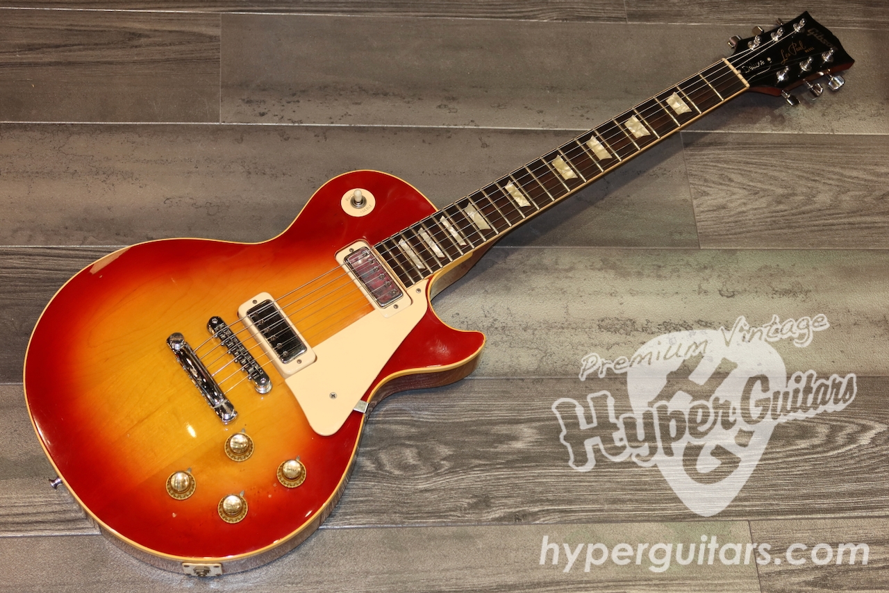 Gibson '74 Les Paul Deluxe - チェリーサンバースト - ハイパー