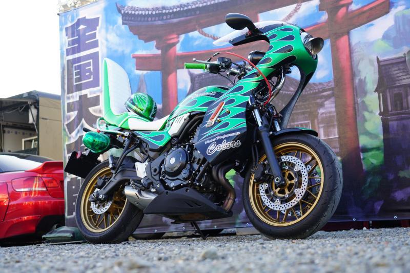 Z650】塗装とデザインにこだわったザッパーが台湾でも有数のワルさだっ