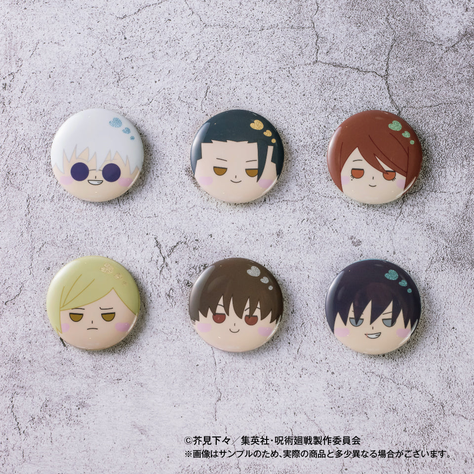 呪術廻戦（懐玉・玉折） トレーディングもにゅも缶バッジ 1パック入り