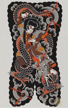 10 件の「龍王太郎」のアイデアを今すぐ保存 | 龍王、和彫り デザイン