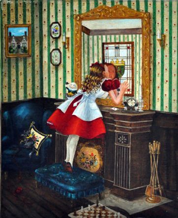 鏡の国の家 | 堀 千里 「不思議の国のアリス」の世界