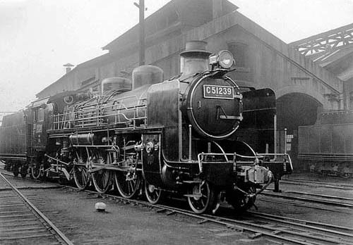 蒸気機関車のレトロな写真