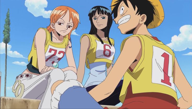 ナミ ロビン ルフィ