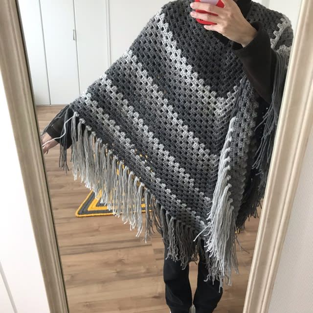 グラニーポンチョ。 - まいにち、てしごと。