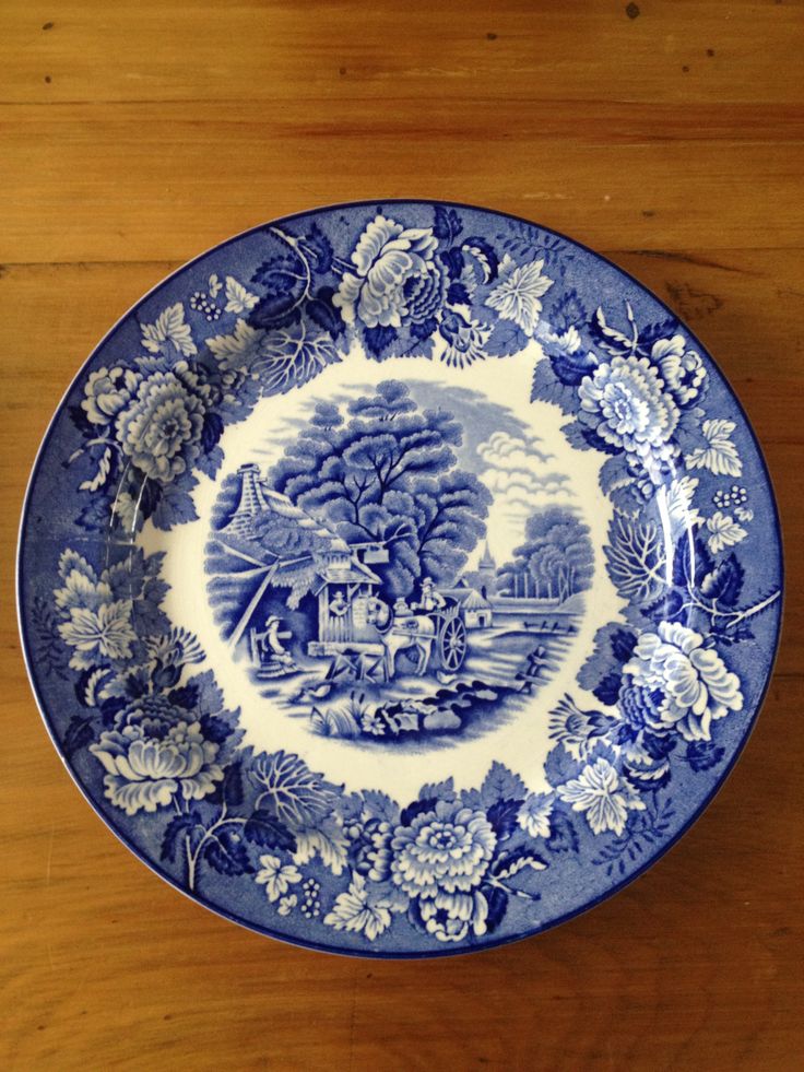 Enoch Woods English Scenery. Woods ware. ENOCH 1784 RALPH 1750