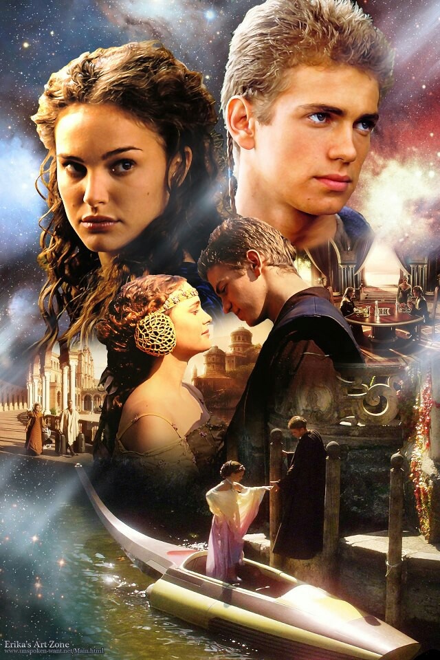 Anakin Skywalker & Padme << I may not like these two a whole lot