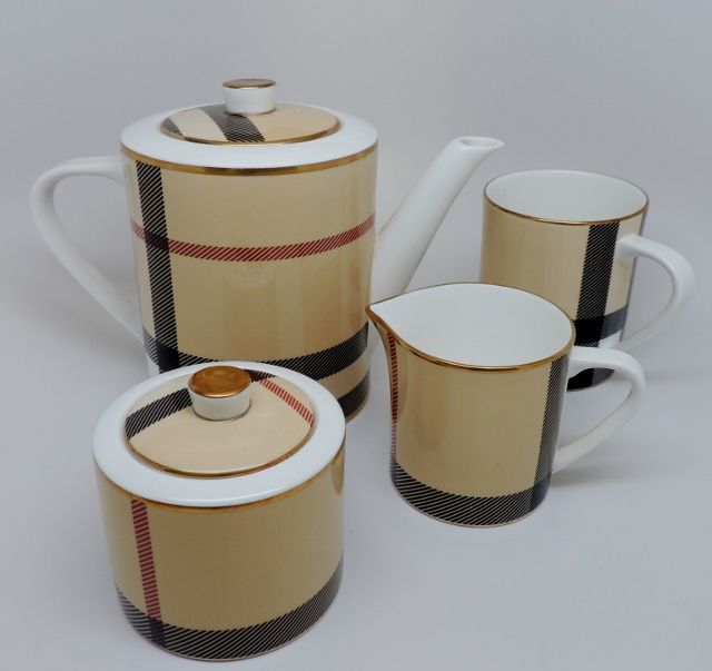 Burberry #tea set available in the store.