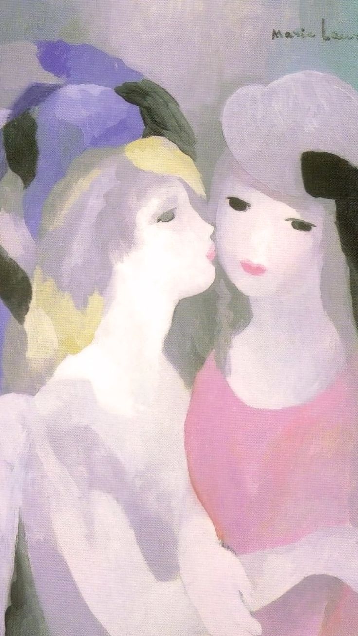 マリー・ローランサン / Kiss | 壁紙ギャラリー KAGIROHI