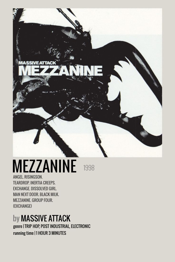 mezzanine-massive attack poster