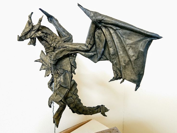 origami dragon artwork